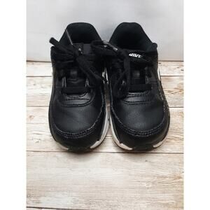 Nike Air Max 90 Toddler Shoes Size 8C Black White Sneakers Retro Streetwear